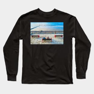 Sitting By The Sea Long Sleeve T-Shirt